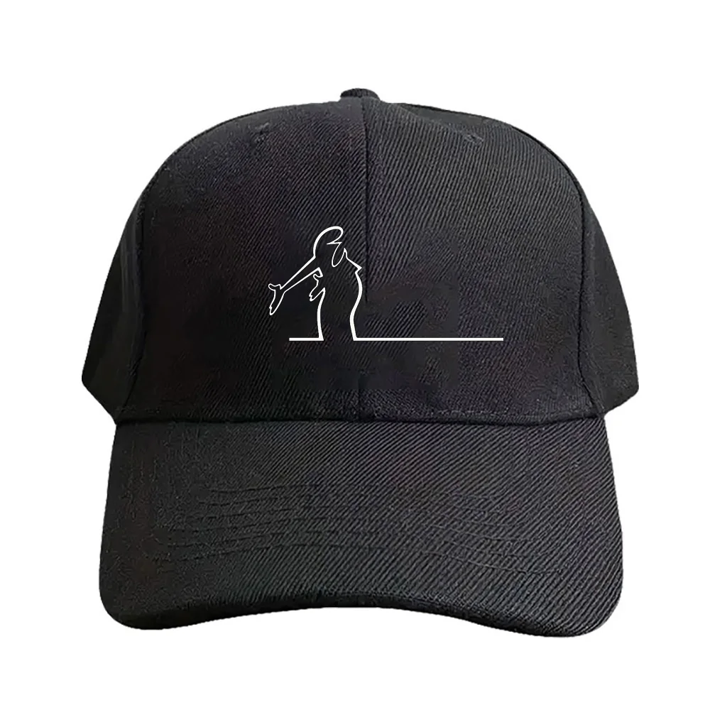 La Linea This is Cap, gorra de verano para mujer y hombre, gorra de béisbol con estampado ajustable, informal, a la moda, gorra de camionero