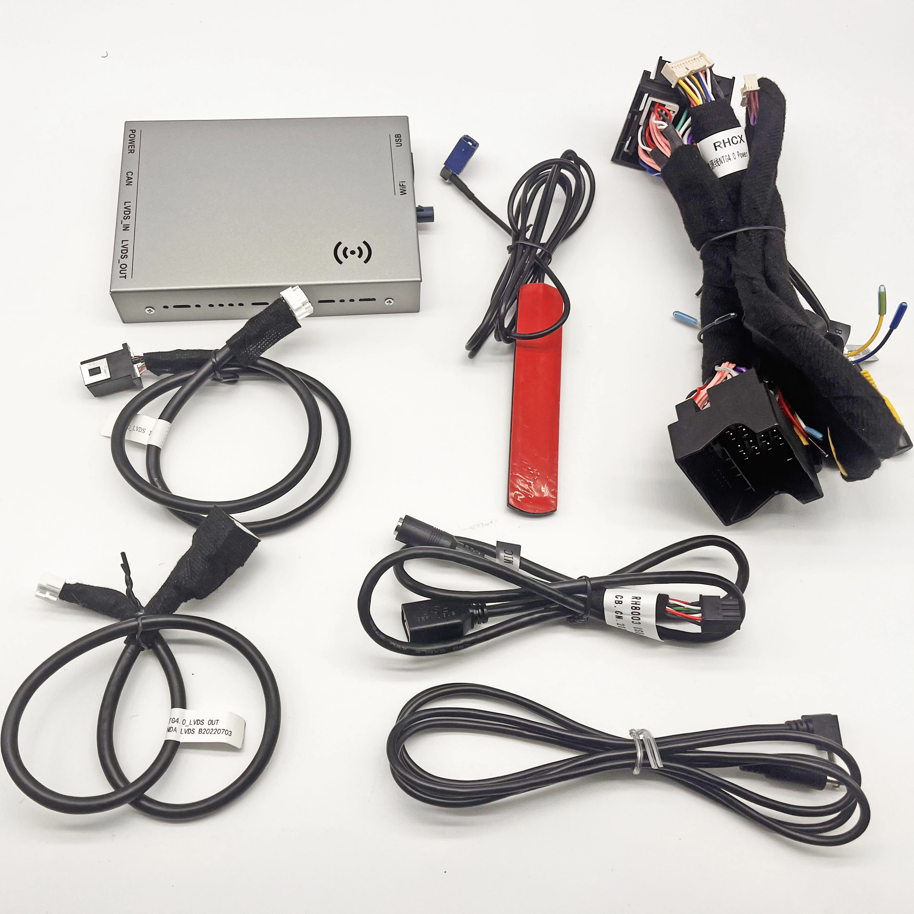 Wireless Carplay Decoder Use Iphone For Central Control Screen Upgrade Of Benz NTG 4.0 GLC Series