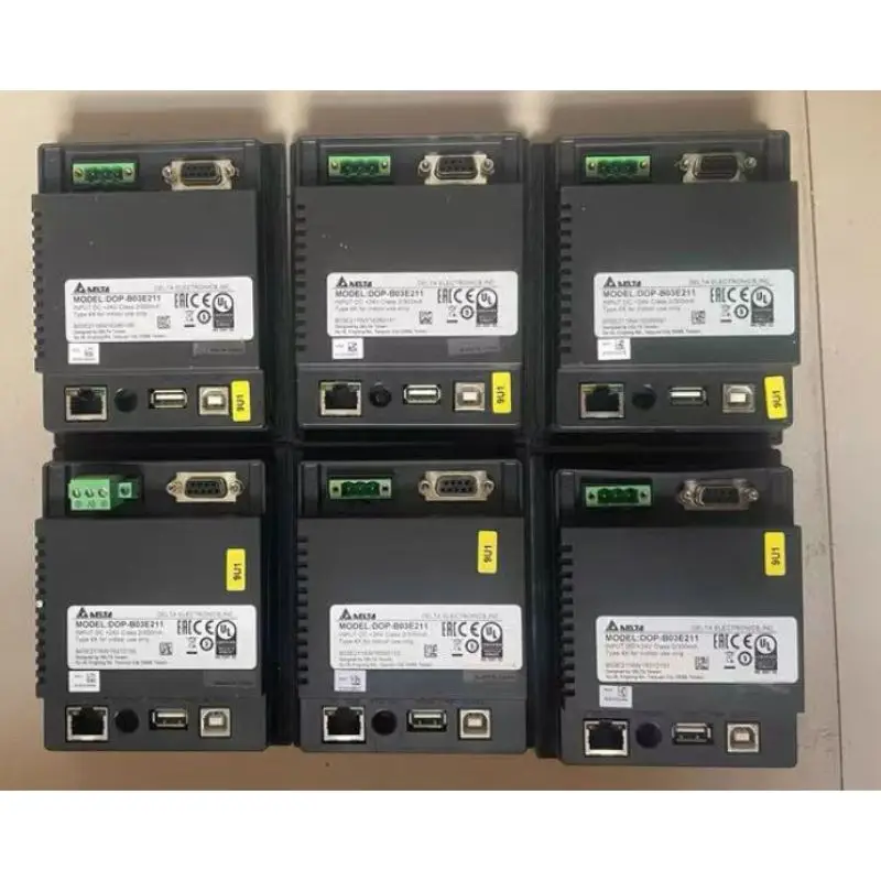 اختبار شاشة اللمس DOP-B03E211 المستعملة موافق، والشحن السريع