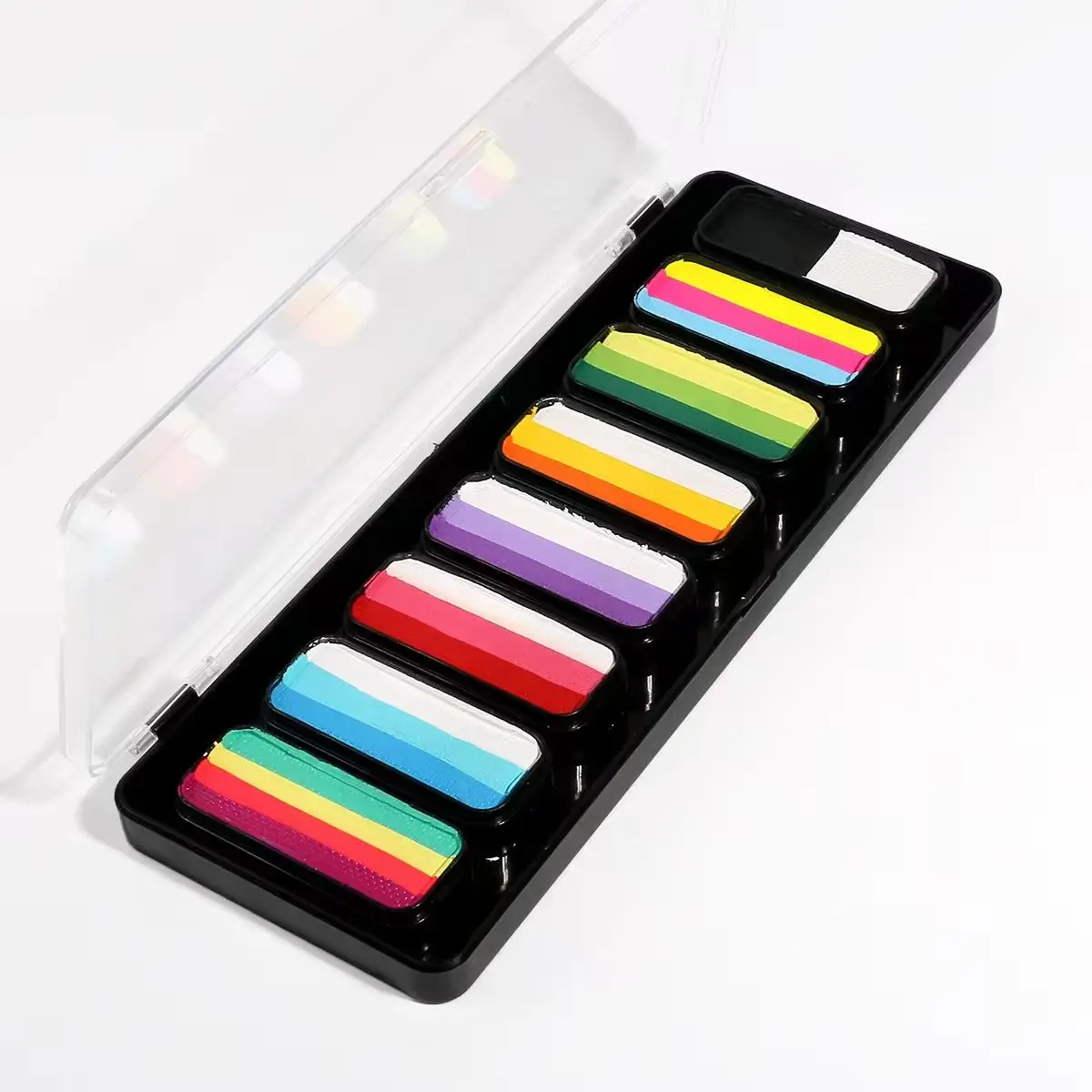 One Stroke Split Cake Non Toxic Water Based Professional Face Body Painting Face Paint Hypoallergenicity For Adults