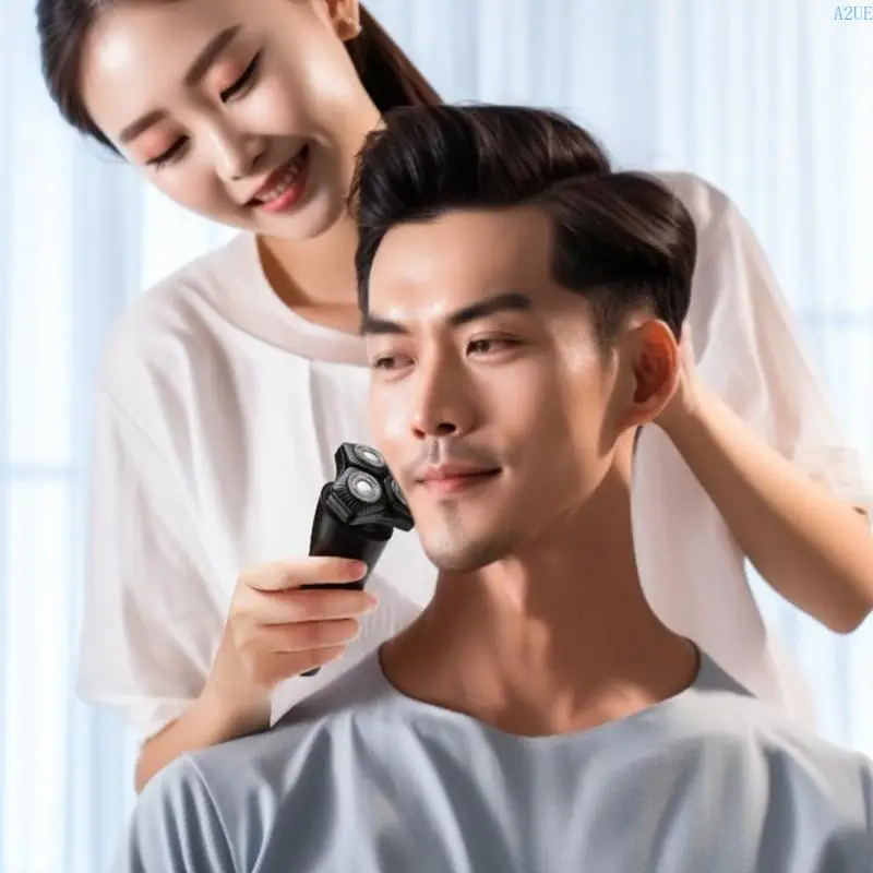A2UE Fashion Small Electric Shaver IPX7 قابلة لإعادة الشحن الملمس ABS