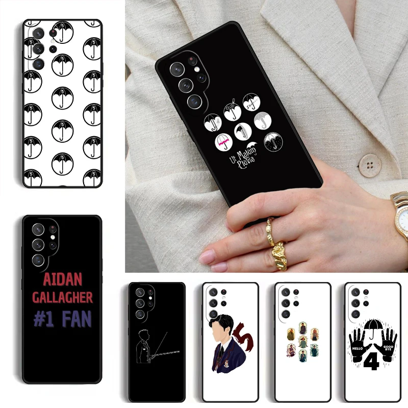 Funda para teléfono The Umbrella Academy Aidan Gallagher, funda protectora para Samsung Galaxy S26 S25 Ultra S24 S23 S22 S21 Plus Note 10