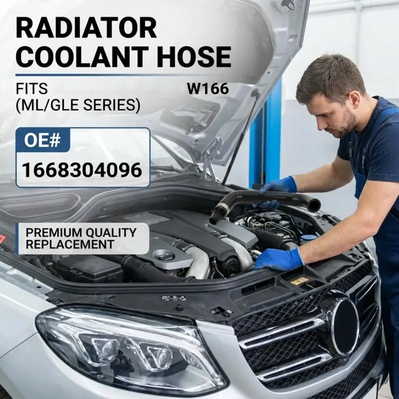 M76E Heizungskühlmittelschlauch A1668304096 Motorwarmwasserrohr für GLE400 GLE500 ML300 – Detail 5