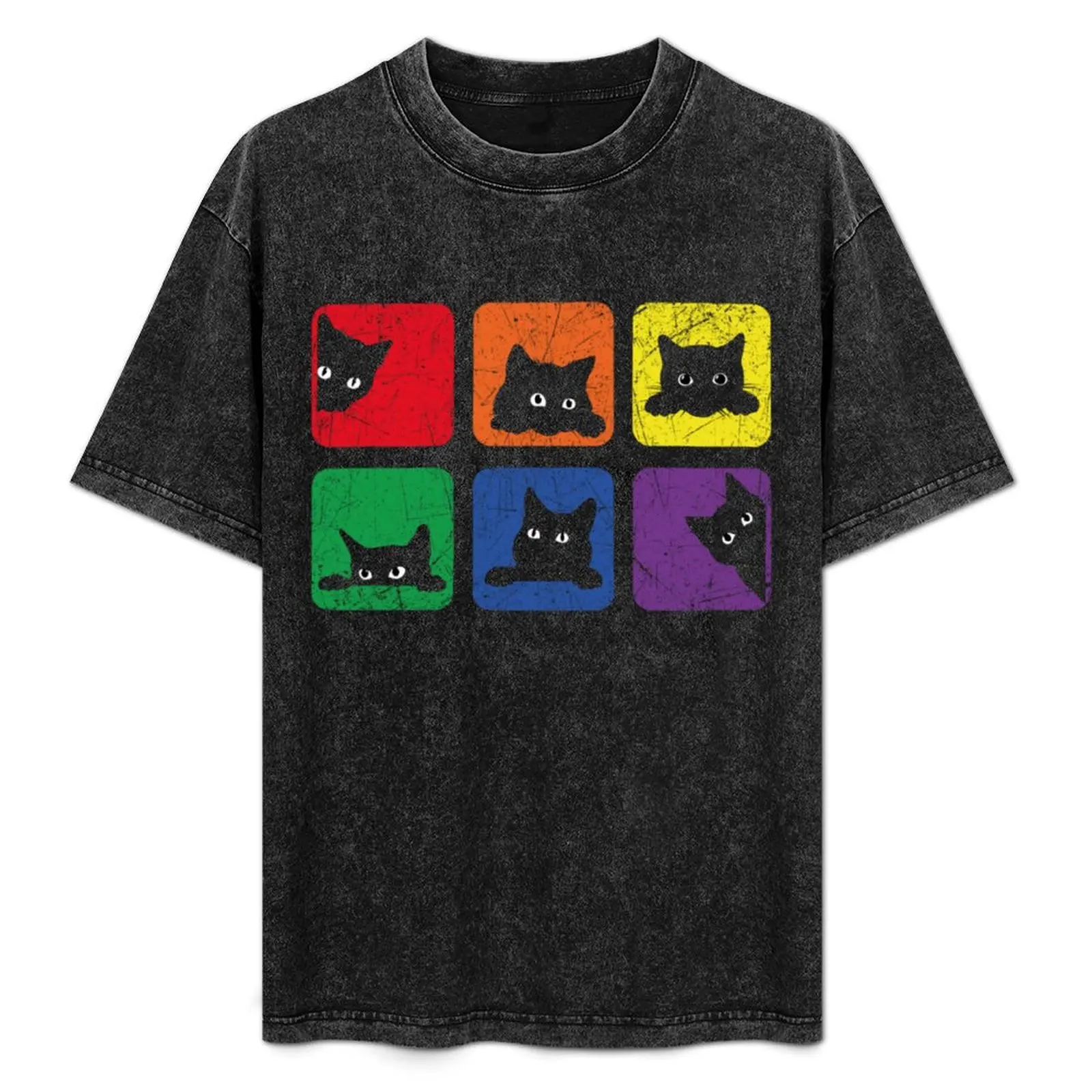 

Funny Cats, Pride Cat Lover, Lgbt Cat Lover, LGBTQ Purride T-Shirt Sweat Absorbing Sports Tee Shirt