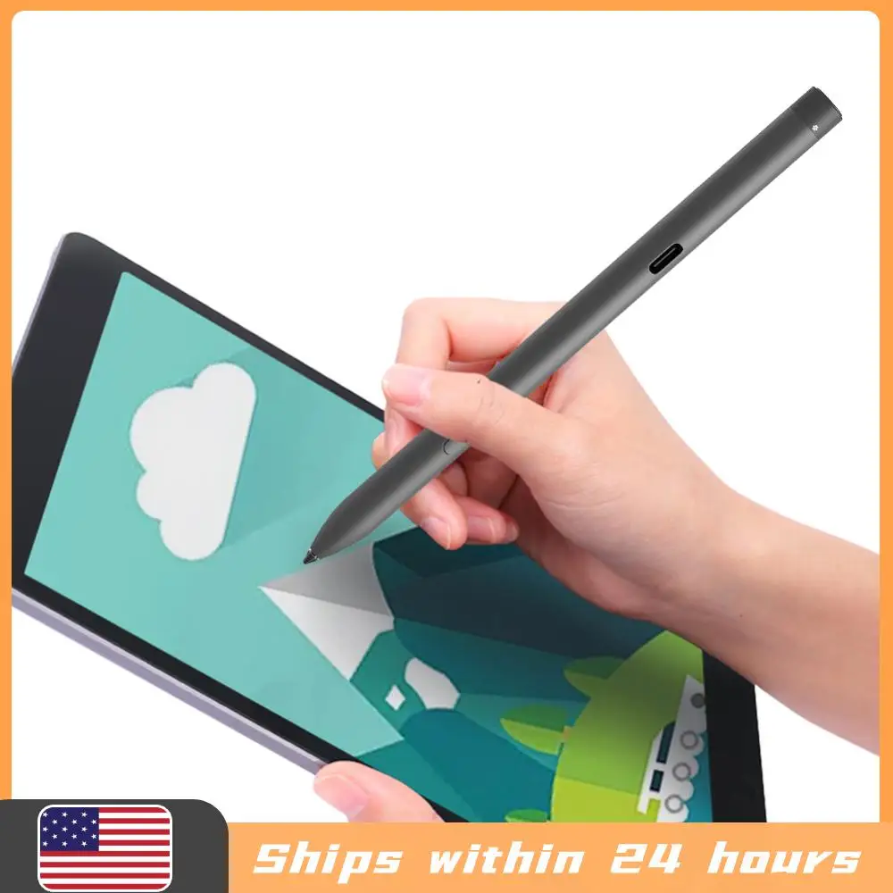 

Активный перезаряжаемый стилус PN7522W для Dell Latitude/XPS, 4096 уровней нажатия, совместим с Latitude 5350/XPS 13 9315 2-в-1