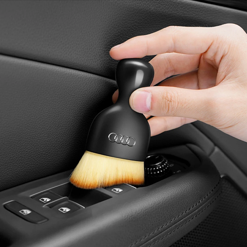 Car Interior Cleaning Soft Brush Tool Dust Remover For Audi A1 A2 A3 A4 A5 A6 A7 A8 Q1 Q2 Q3 Q4 Q5 Q6 Q7 Q8 RS4 S6 B8 Quattro TT