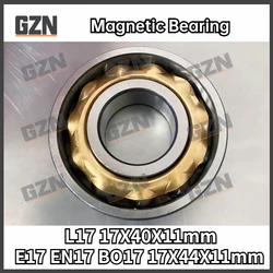 1PCS  Magnetic Bearing  Ball Bearing E17 EN17 BO17 Sizes 17X44X11 mm L17 17X40X11mm Separate Bearing