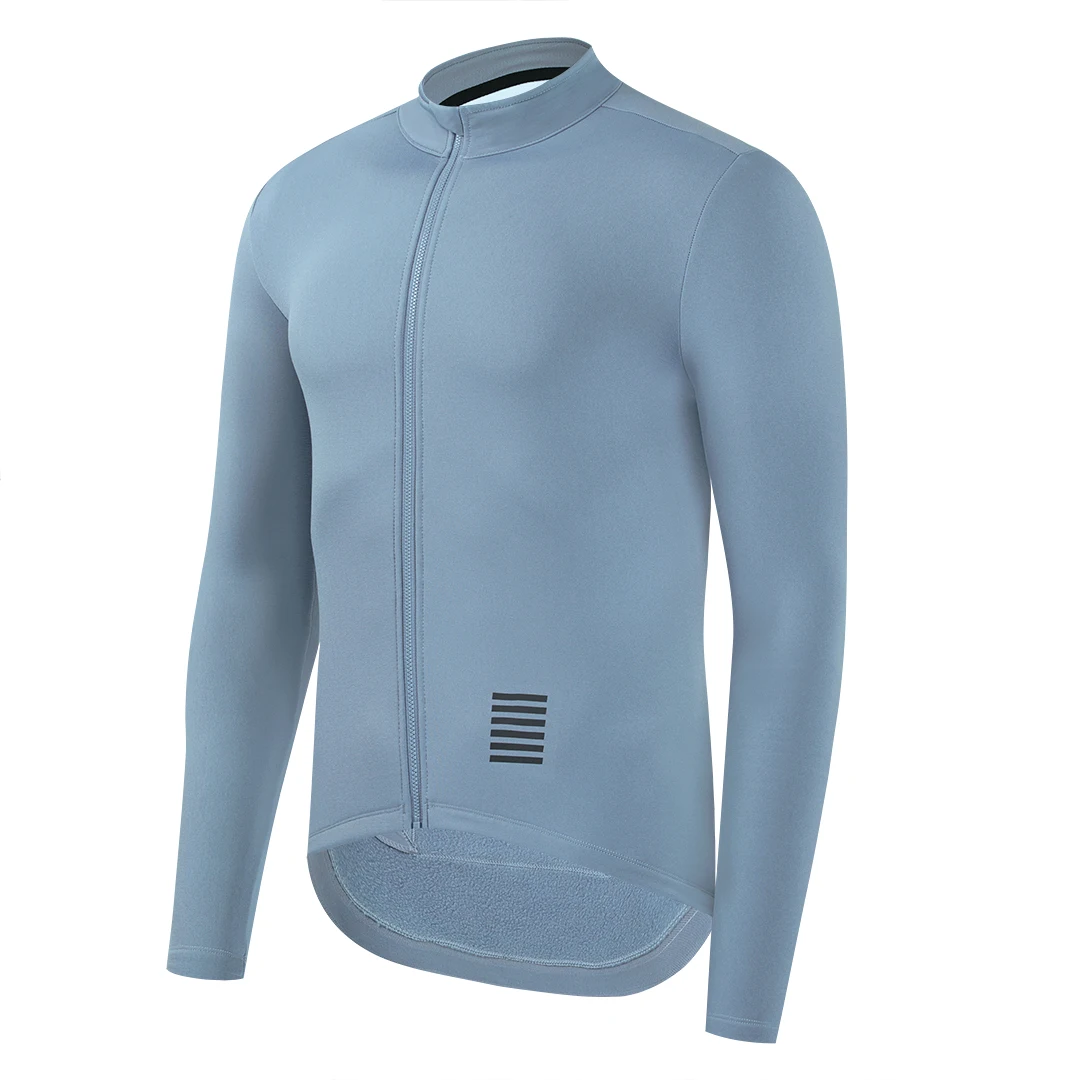Ykyw Herren Pro Herbst Winter Langarm Thermo Fleece Jacke MTB Mann Rad trikot Fahrrad hemden Outdoor Fahrrad Kleidung Mantel – Detail 32