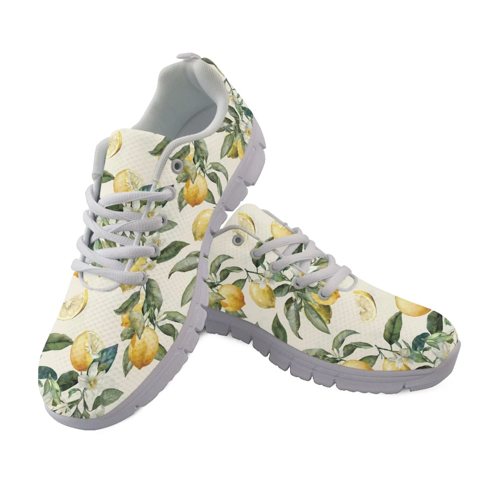 Coloranimal Watercolor Lace-up Fitness Shoes for Women Mesh & EVA Sole Tennis Shoes 2026 Trending