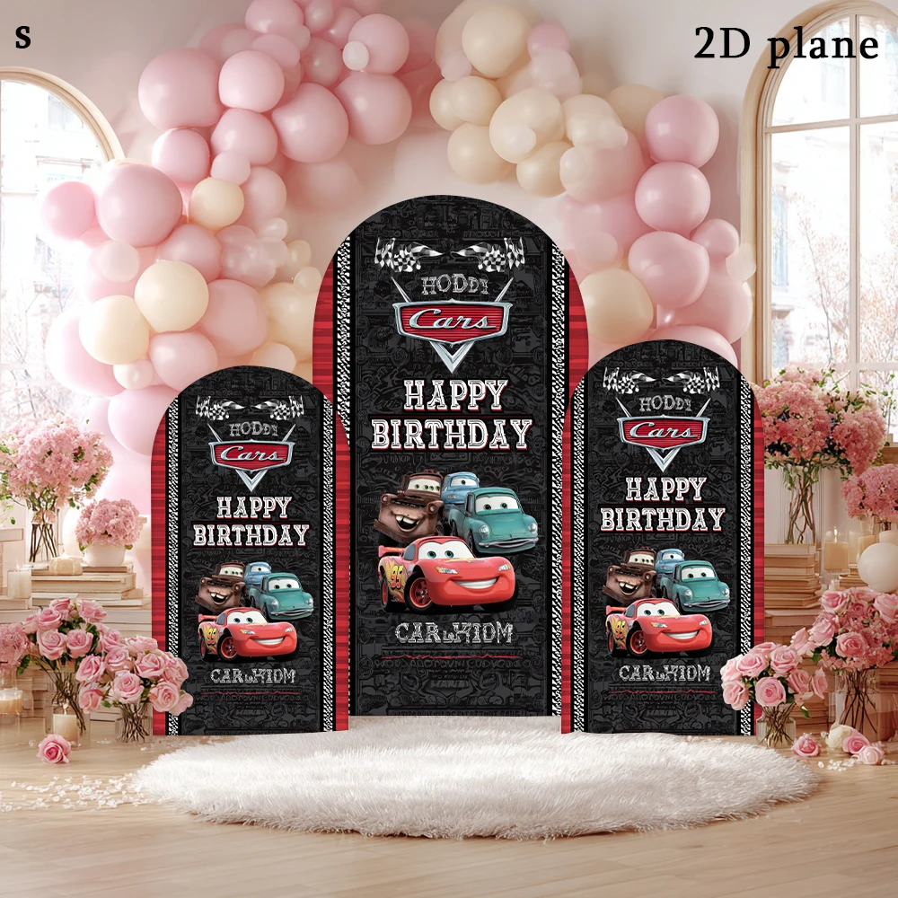 

Disney Cars Birthday Party Backdrop