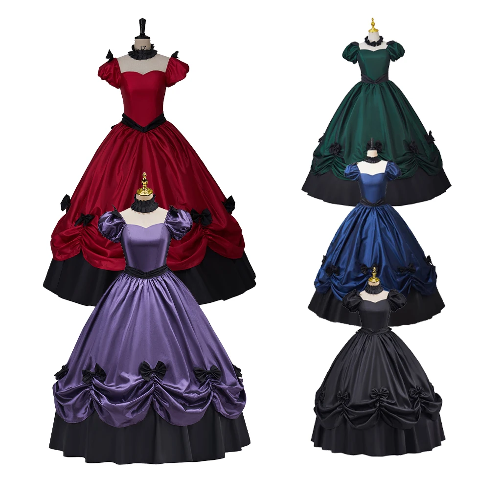 Викторианское платье времен Гражданской войны 1860-х годов, платье эпохи Возрождения, викторианское готическое бальное платье в стиле ретро, бальное платье Southern Belle, маскарадное платье на Хэллоуин