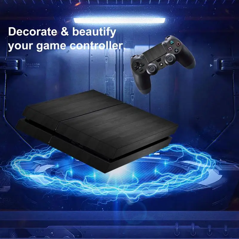 

Sticker For PS4 Console And Controller Stickers Whole Body PVC Skin Decal Cover For Play Station 4 Console Controllers Gift