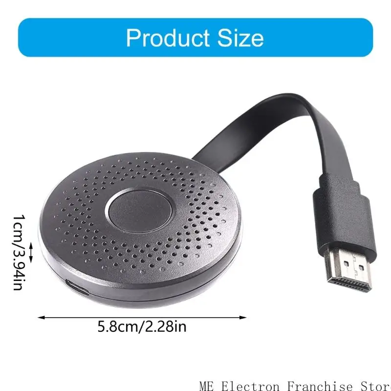 T5EA A30 1080p беспроводное зеркальное зеркальное устройство для домашних развлечений и офисного использования