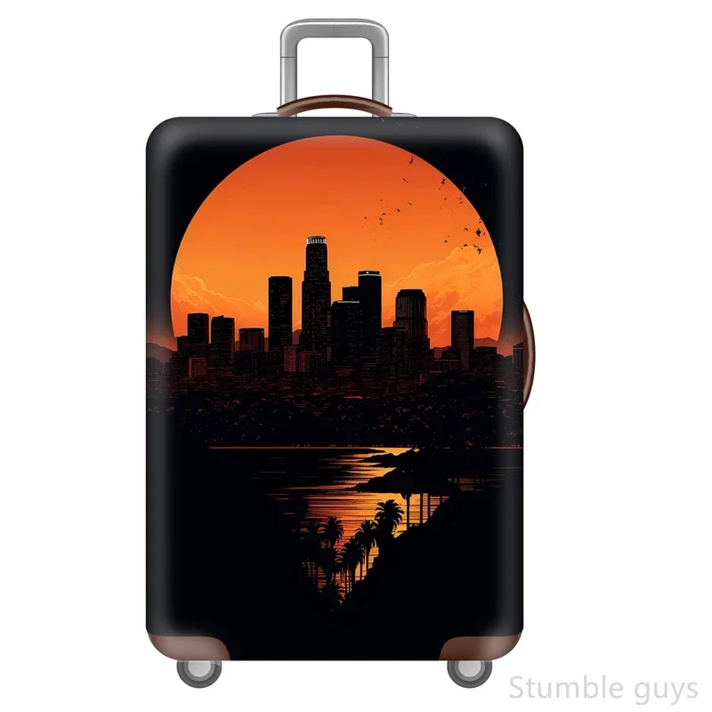 

Elastic Travel Luggage Sleeve Protective Dustproof Durable Suitcase Cover Must-Have Accessory Airplane Trips Fits