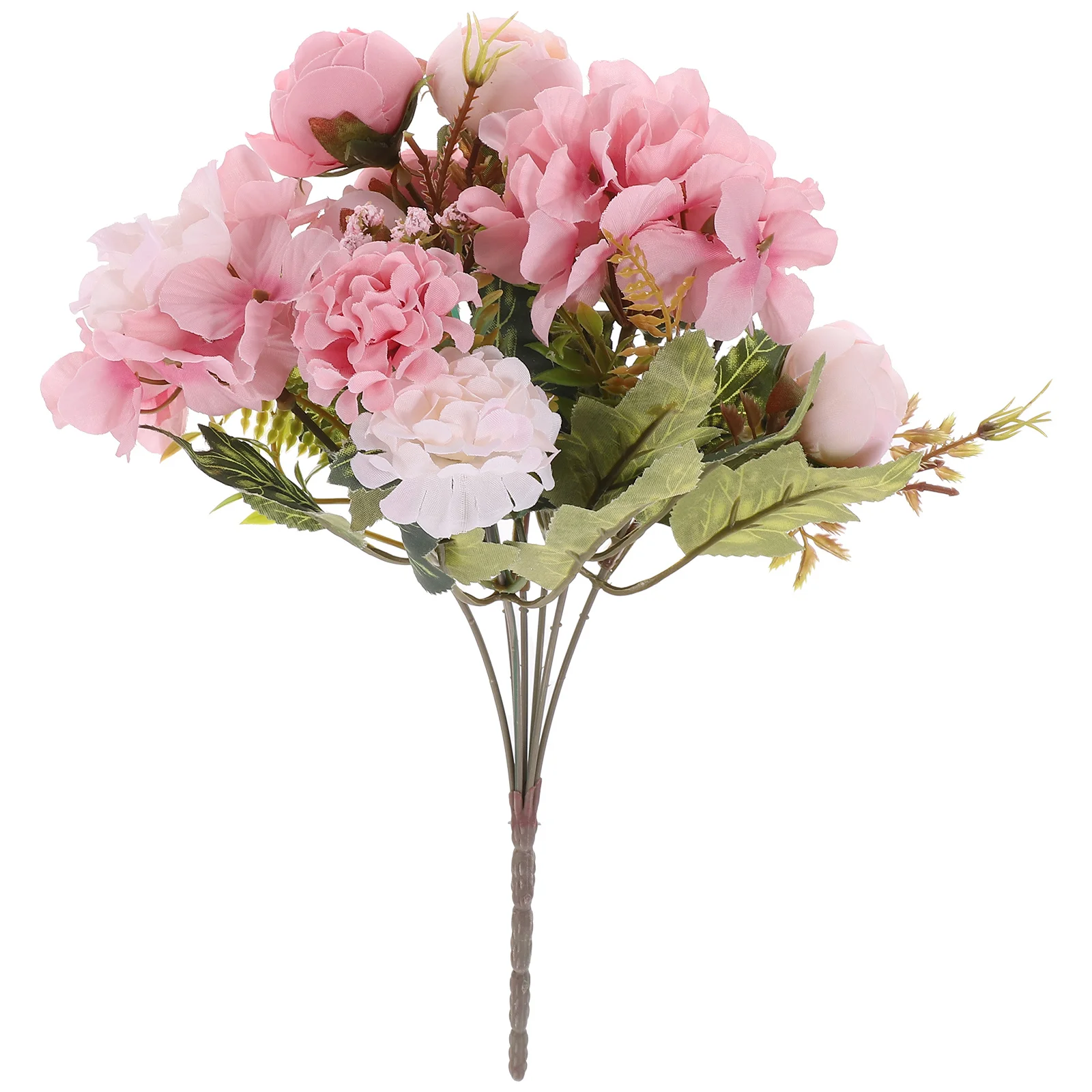 

Artificial Flowers Bouquet Faux Flower Stems Wedding Party Home Decoration Diy Arrangement Lifelike Plastic Flowers