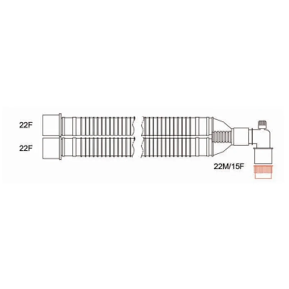 Reusable Corrugated Tube, Anesthesia Breathing Machine Circuit Tube,  Silica Gel Threaded Pipe Circuits Equipment