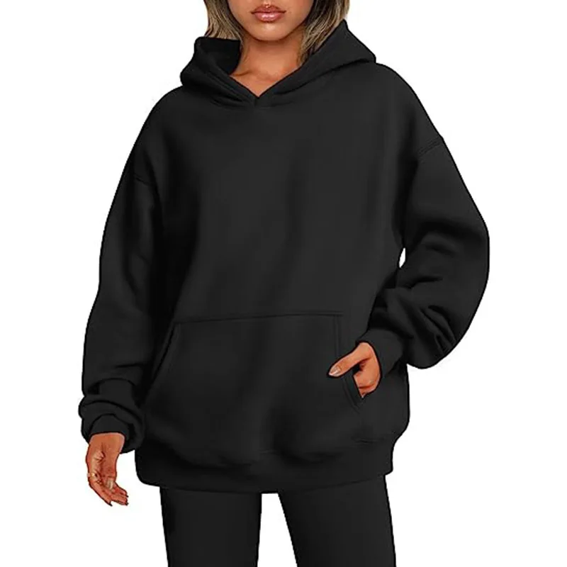 

Women's Oversized Hoodie Pullover Sweater Long Sve Comfortable Casual Spor Sle Fall 2023 Collection by 977 Brand