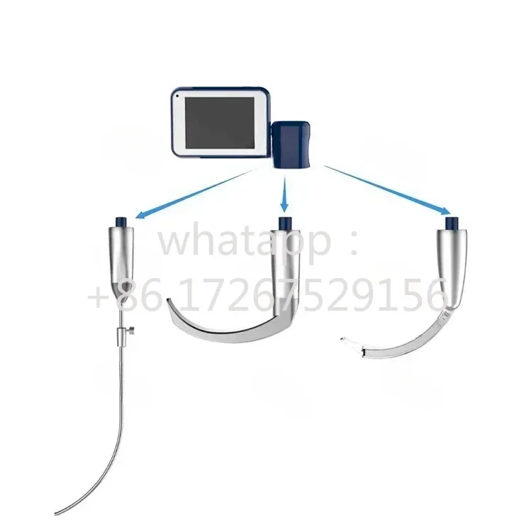 SY-P020N clinical medical device 3/7-inch portable rigid video laryngoscope screen only