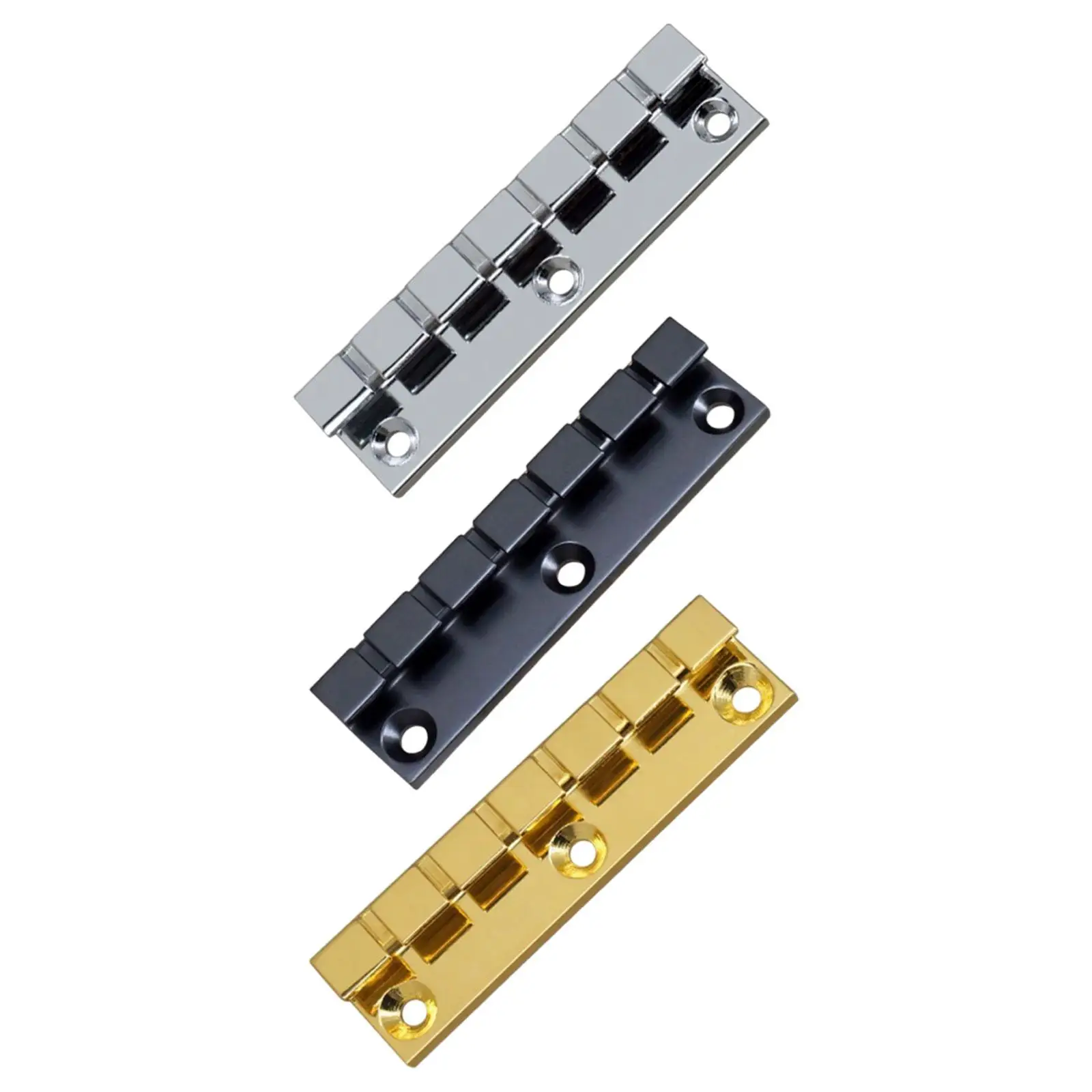 Guitar Bridge Alloy Portable Hardware,Replacement High Performance,Professional String Mounting Electric Bridge Instrument