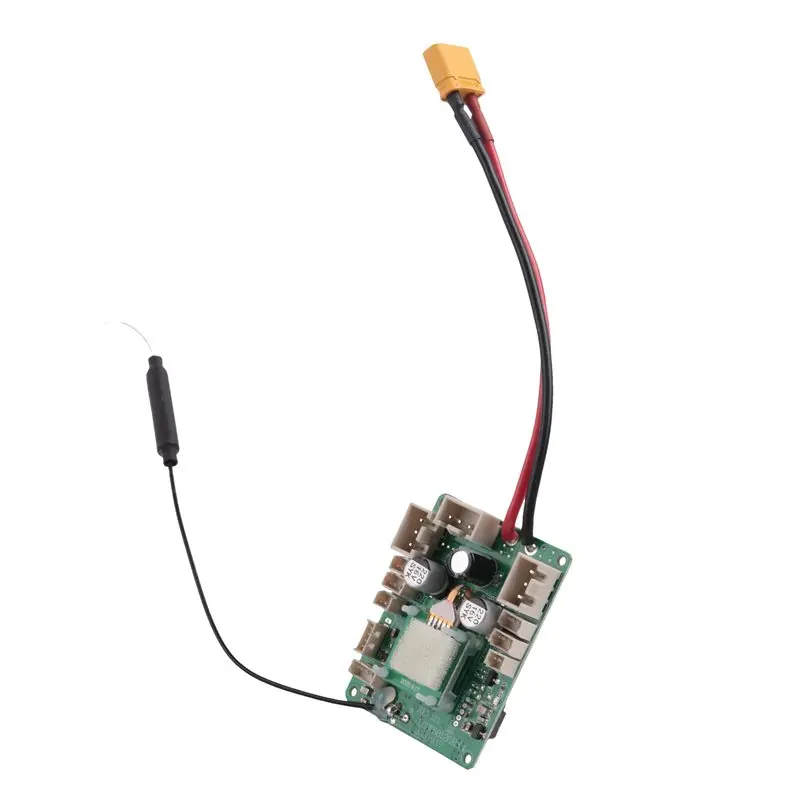 ABJL Receiver Main Board for Wltoys XK X450 RC Airplane Aircraft, Spare Parts Accessories, Green, Composite Material