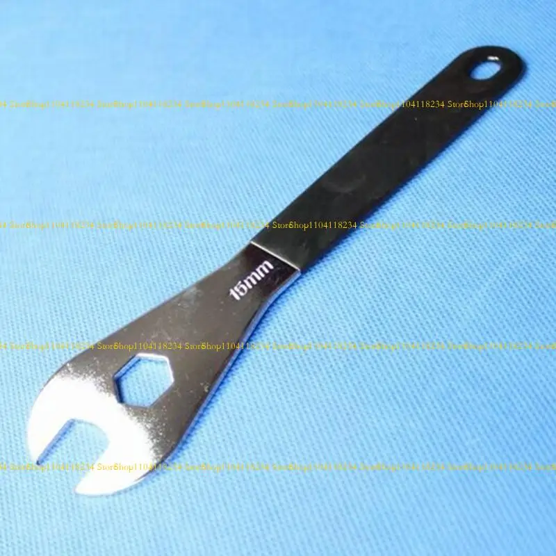 

P9FB Bike Maintenance Wrench Spanner 15mm Pedal Wrench Stainless Steel Repair Tool for Home or On-the-Go Use