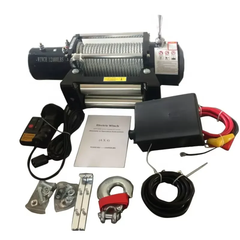 KingRoy 5 Ton 12v Electric Winch 12000 Lbs 12v Electric Winch for off Road Vehicles