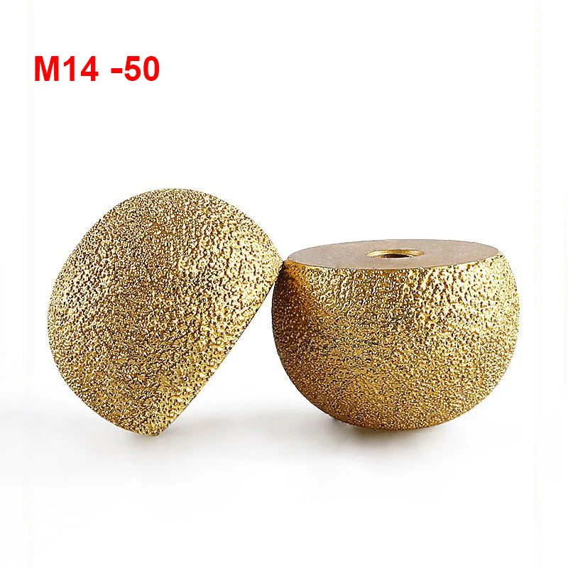 M14 Diamant-Schleifbit mit Pilzkopf, Steinlochöffner für Kieselstein-Blumentopfherstellung, Granit-Marmor-Polierwerkzeug – Detail 5