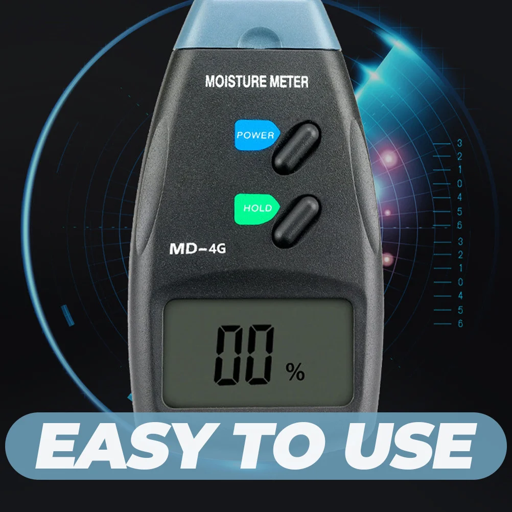

Wood Moisture Meter High Precision Digital Display Fast Accurate Measurement For Wood Walls Drywall Concrete Tester Tool