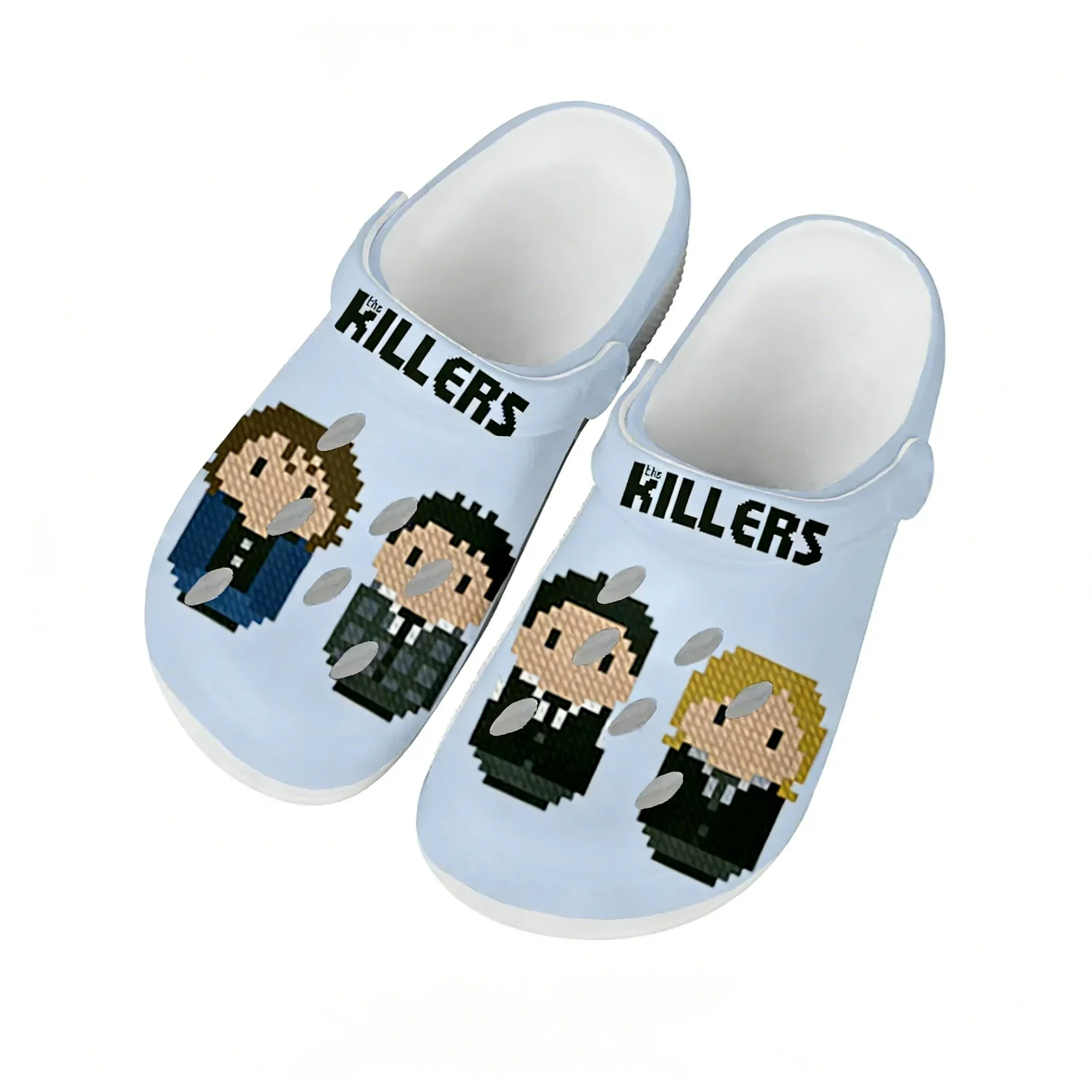 

The Killers Band Water Shoes Men Women Comfortable Fashion Home Garden Clogs Customizd Sandals Beach Breathable Hole Slipper