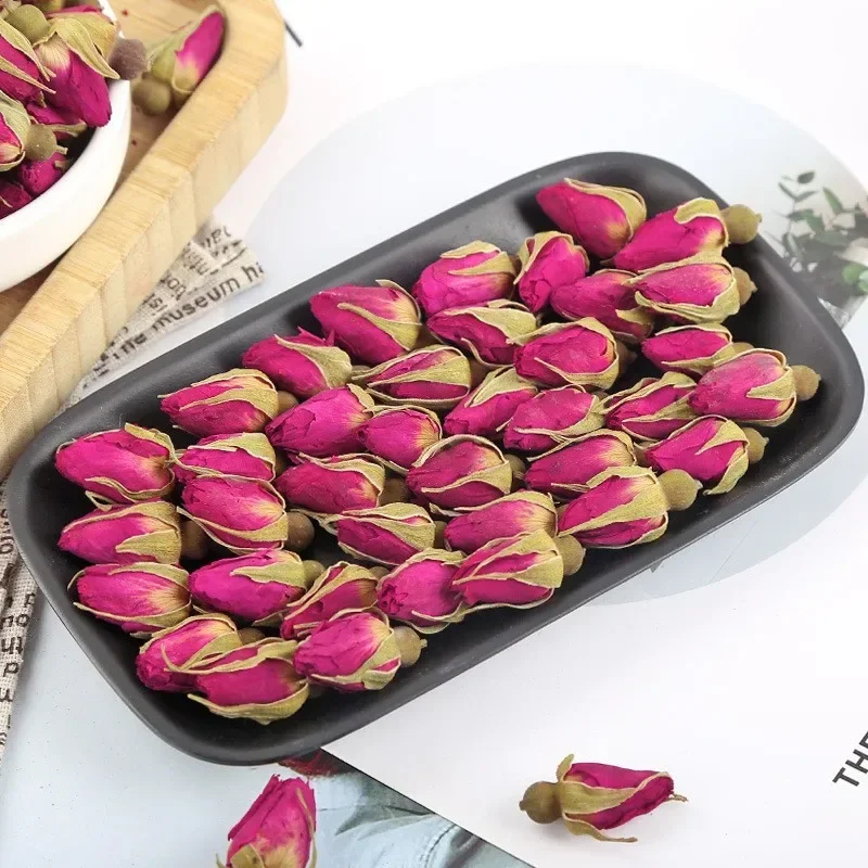 Natural Dried Flowers Organic Rose Bud Jasmine Flower For Kitchen Decor Wedding Party Decoration Air Refreshing Homemade Perfume