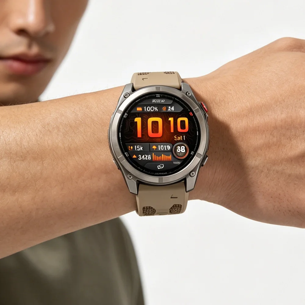 Fenix8 Uhrenarmband für Garmin Fenix 8 Pro 47mm 51mm E 7 7X 6 6X/Epix Pro/Tactix8 970 965 QuickFit 22mm 26mm Sport-Silikonarmband – Detail 14