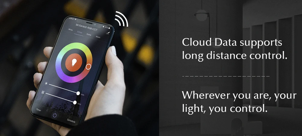LED Smart Dimmer 2 CH 12V 24V 36V CCT LED Strip Dimming Controller Kit 2.4G RF Remote Control 4 Zone Touch Switch For TUYA Wifi