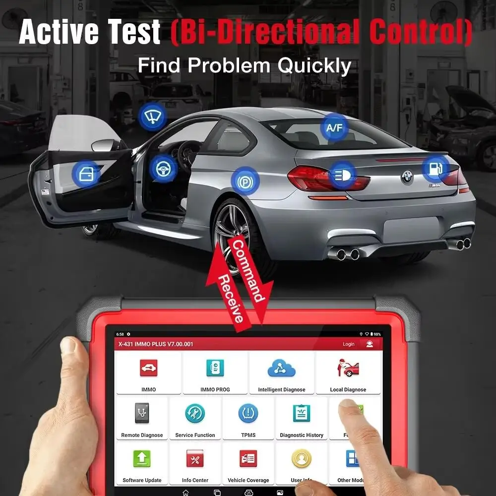 LAUNCH X431 IMMO Plus X-PROG 3 Key Programmer Car OBD2 Diagnostic Tools IMMO Anti-Theft Programming 39 Reset PK immo elite scan