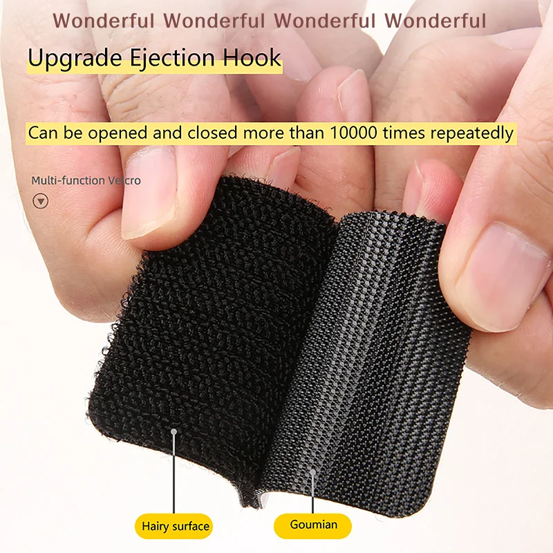 5pcs Carpet Mat Fixing Stickers Universal Self Adhesive Fastener Car Floor Mat Clips Carpet Tape Invisible Fixed Patch