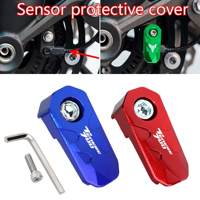 For TENERE 700 1200 Tenere700 XTZ 700 T700 TENERE1200 xtz1200 CNC Motorcycle Accessories Wheel ABS Sensor Protection