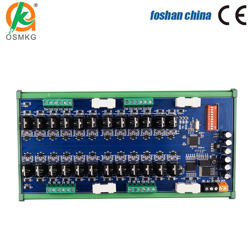 AoShangMing 24-Channel RS485 Communication Expansion DC Amplifier Board Modbus Protocol Data Collector With Timeout Detection