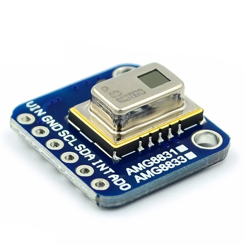 Módulo sensor de temperatura de matriz de termovisor AMG8833 IR 8X8 para Raspberry Pi