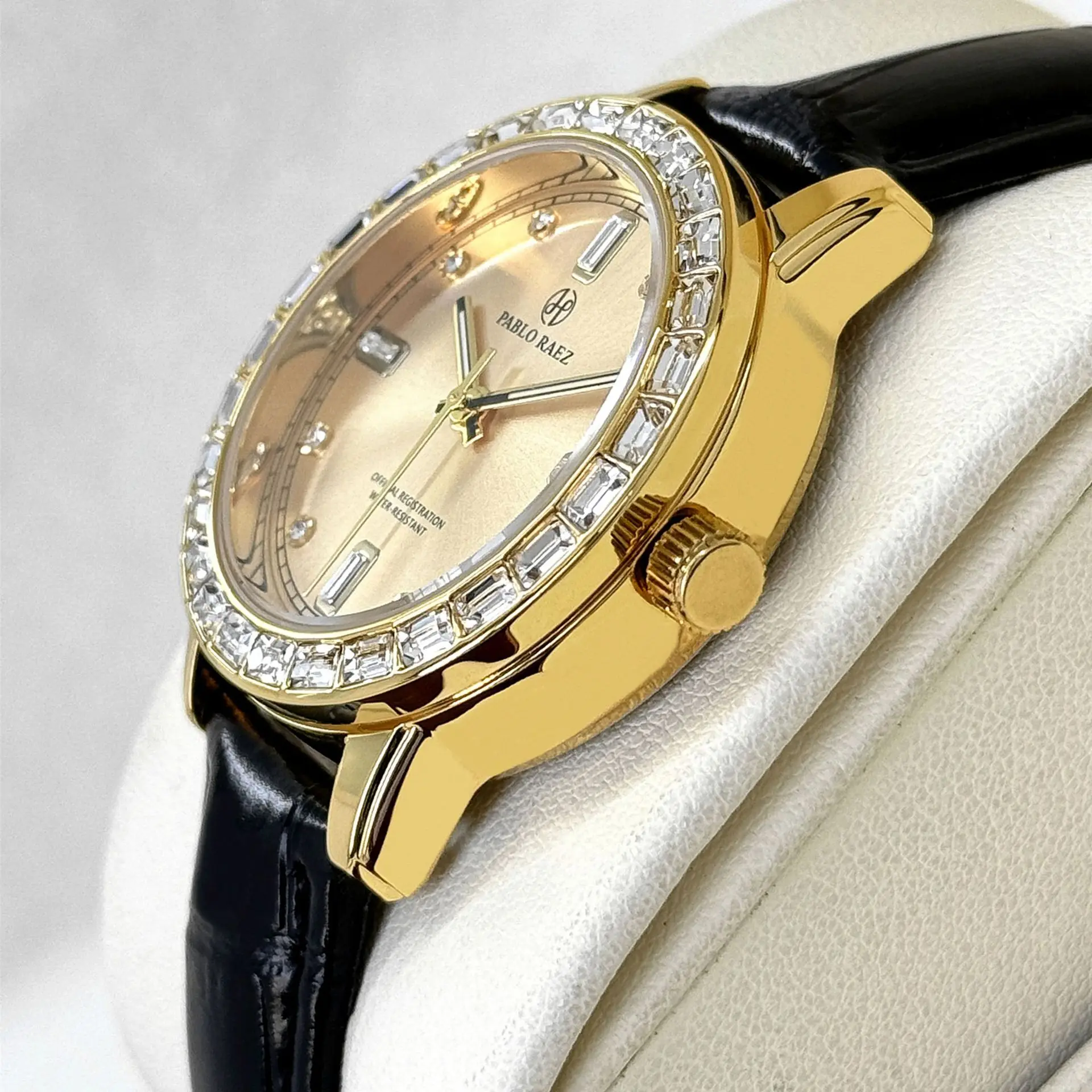 Brand Women's Watches Light Luxury Diamond Inlaid Waterproof Quartz Watch for Women's Gift Box