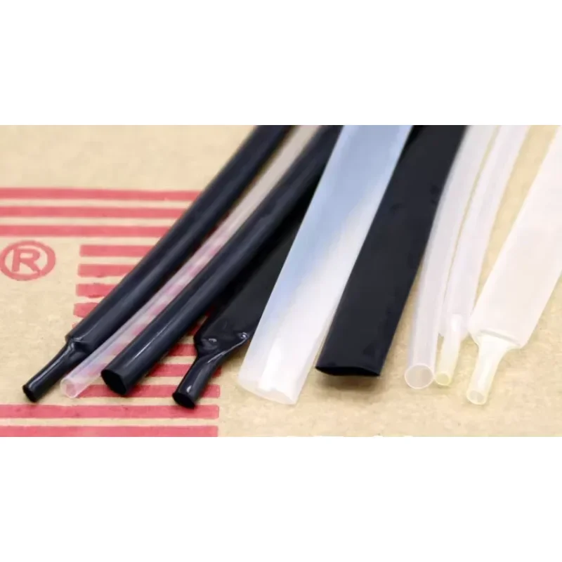 PVDF Heat Shrink Tubing ID 0.8 1.2 1.6 2.4 3.2 6.4 8 9.5 12.7 15.4 19.1 25.4mm 2:1 Semi-hard 600V High Temperature Cable Sleeve