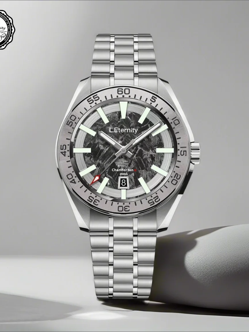 

Itnati Tan Α Coefficient Carbon Fiber Disk Suspended Luminous Daily Commute Automatic Mechanical Watch Limited Edition