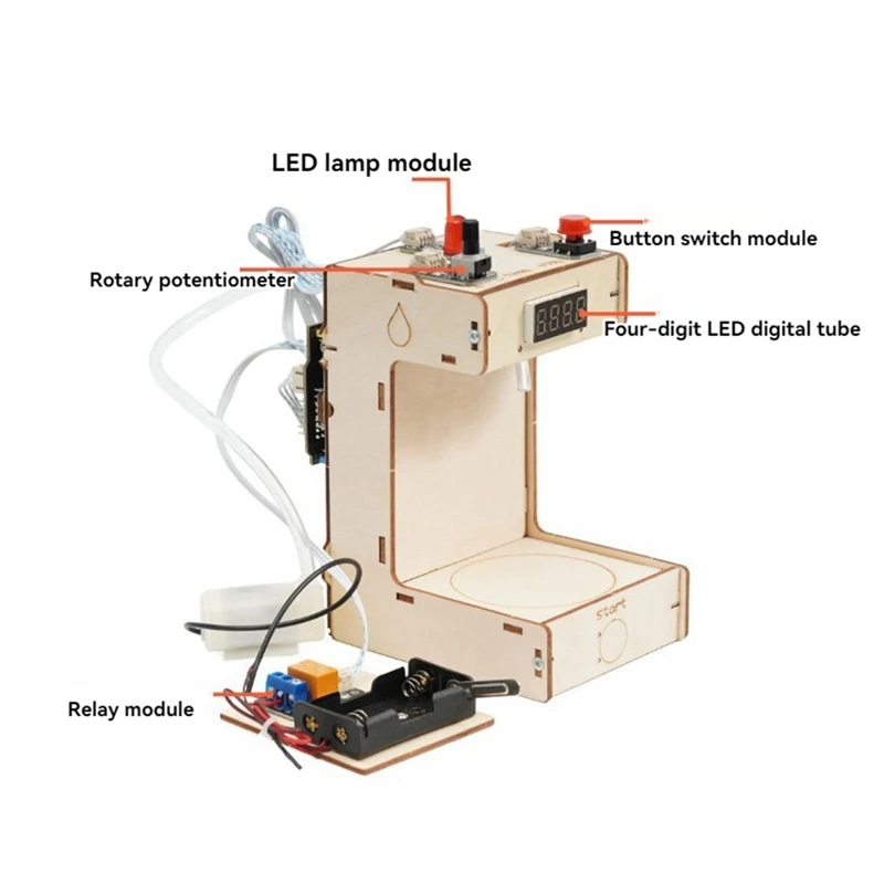 Distributeur d'eau intelligent avec carte de développement R3 pour Ardu37, kit d'outils expérimentaux scientifiques, bricolage