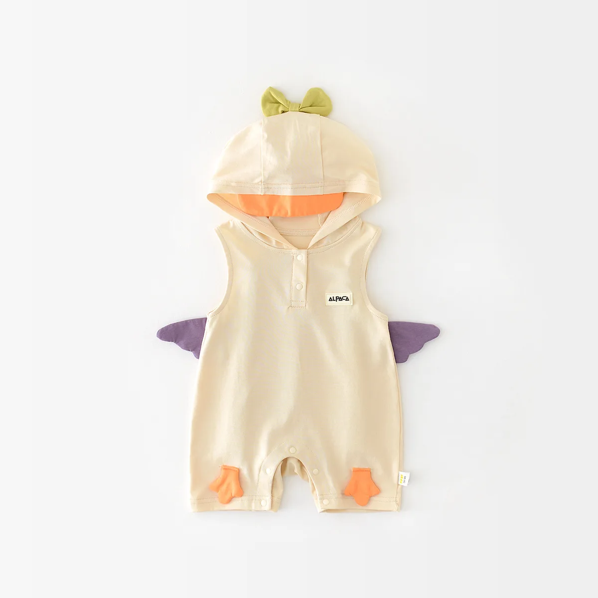 

Baby Romper Summer Thin Cotton Sleeveless Newborn Cartoon Clothes 2024