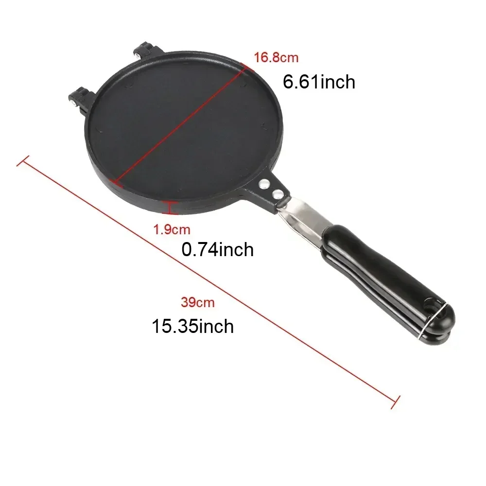 7inch Non-Stick Cake Griddle Egg Roll Waffles Cake for Kitchen Cake Baking Tool Perfect for Restaurant-Quality Tortillas At Home 6