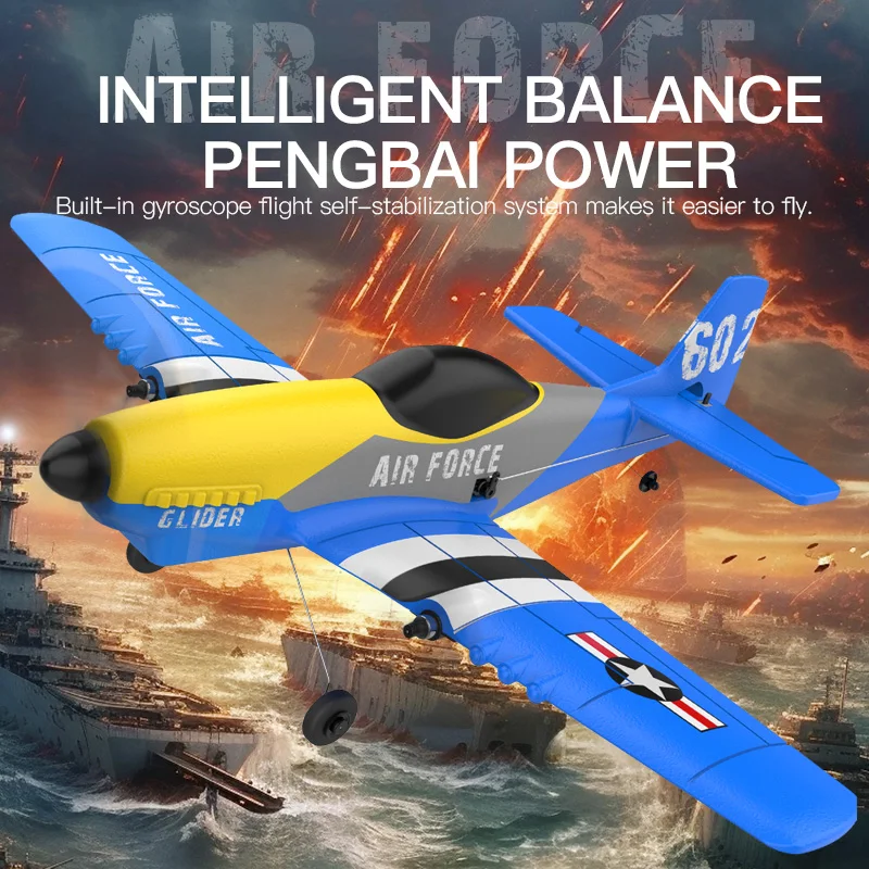 RC Plane KF602 Professional 2.4G Radio Remote Control Airplane EPP Foam Aircraft  Glider Flying Model Toys For Children Gifts