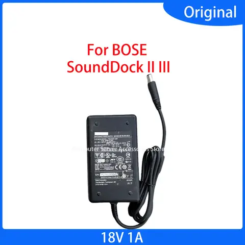 Original PSC36W-208 AC DC Adapter Charger for BOSE SoundDock Series II III 2 3 Generation  18V 1A  Audio Power Adapter