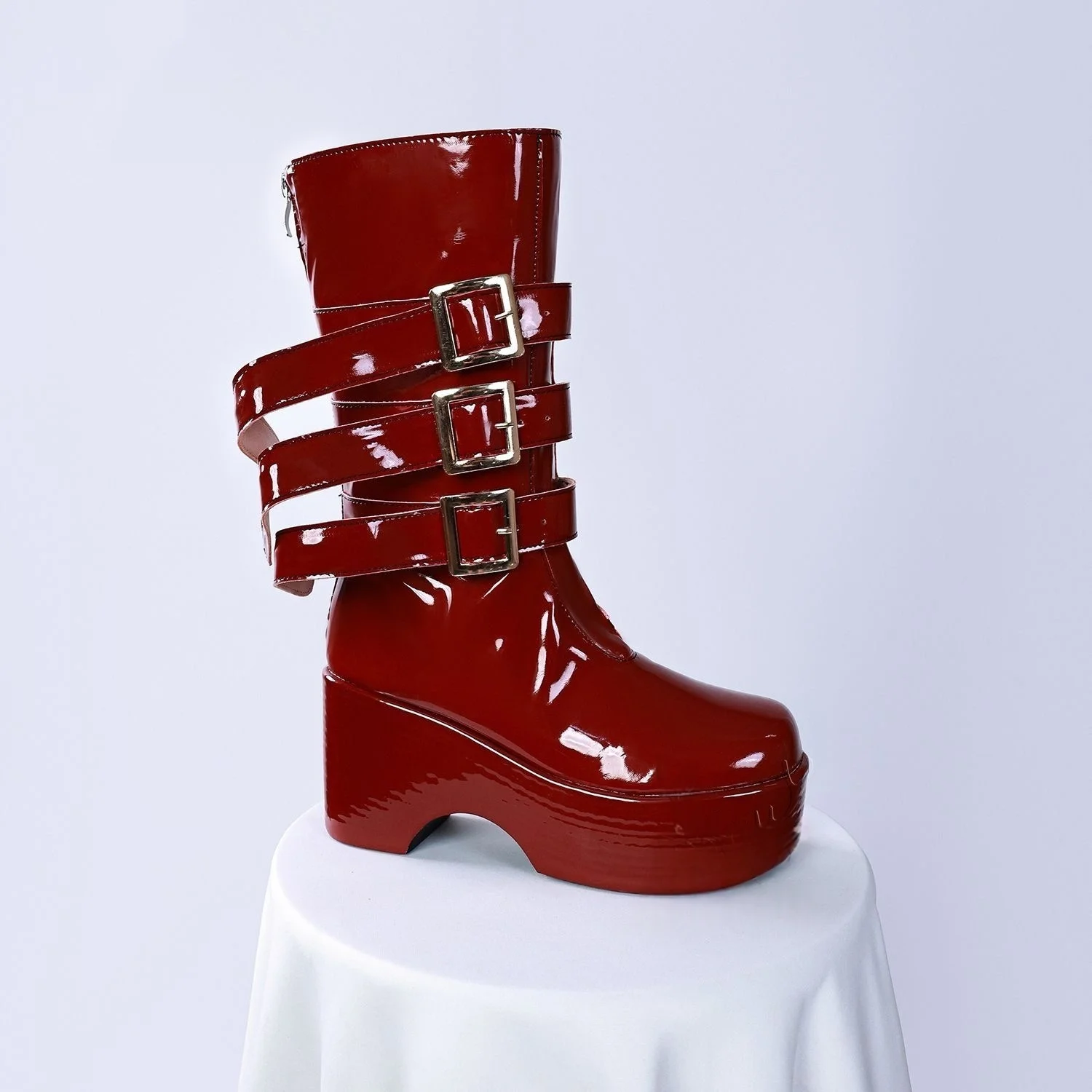 Perona Botas Cosplay Anime Zapatos Accesorios de disfraz Accesorios Disfraces de Halloween para hombre Mujer Zapatos