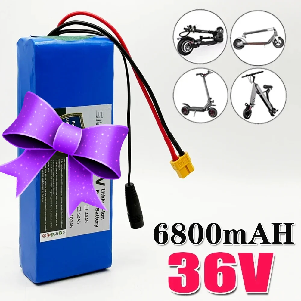 

10S2P battery pack 36V 6800mAh 36V Electric Scooter Lithium Battery 500W Electric Scooter 42V 10S2P