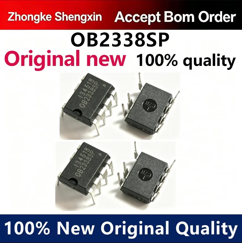 （5pcs-10pcs）Brand new original OB2338AP OB2338SP new power management chip directly inserted DIP-8/DIP7