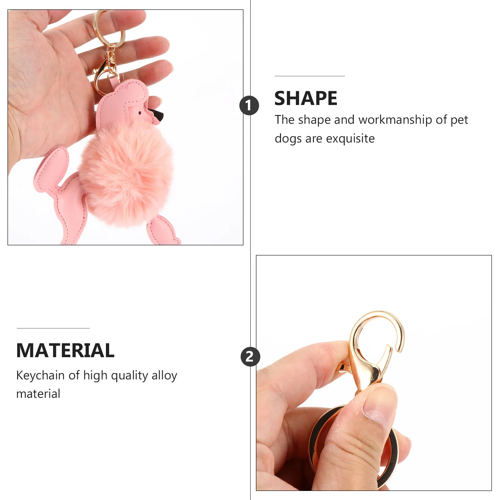 

1pc Shaped Keychain Cute Key Ring For Women Girls Bag Decor Purse Pendant Bag Hanging Pendant Car Keys Organizer Accessory