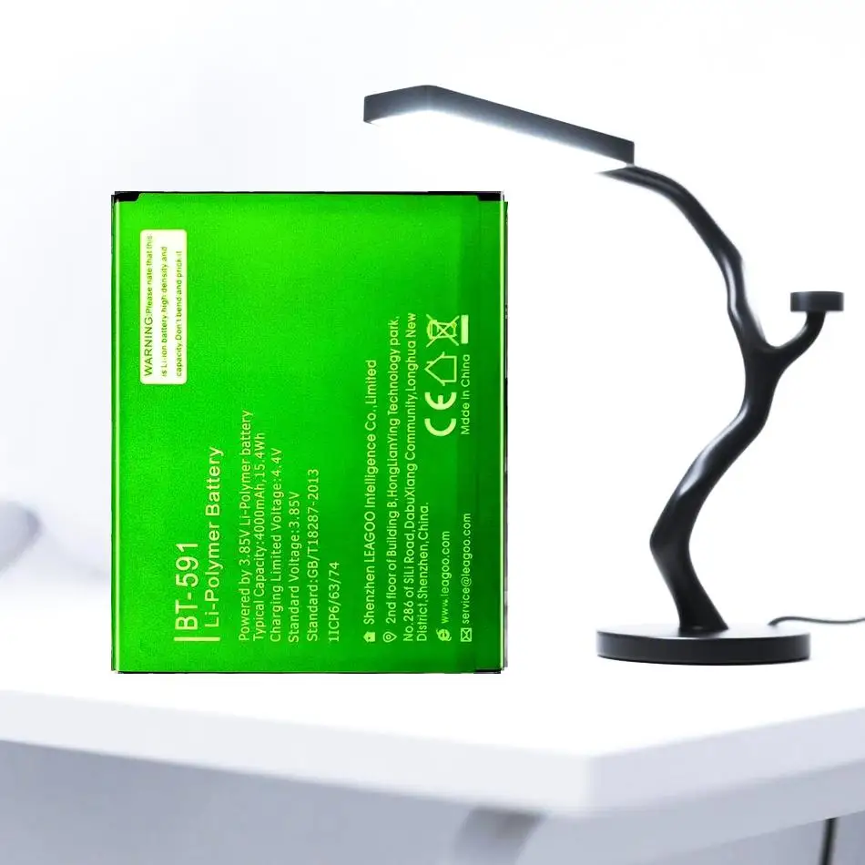

Lightweight BT-591 4000Mah For Leagoo Kiicaa Power Mobile Phone Battery